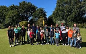 Reprise de l'école de golf sous le soleil