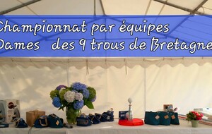 Championnat par équipes Dames des golfs 9 trous de Bretagne